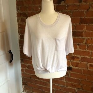 Oversized Linen-feel Tee